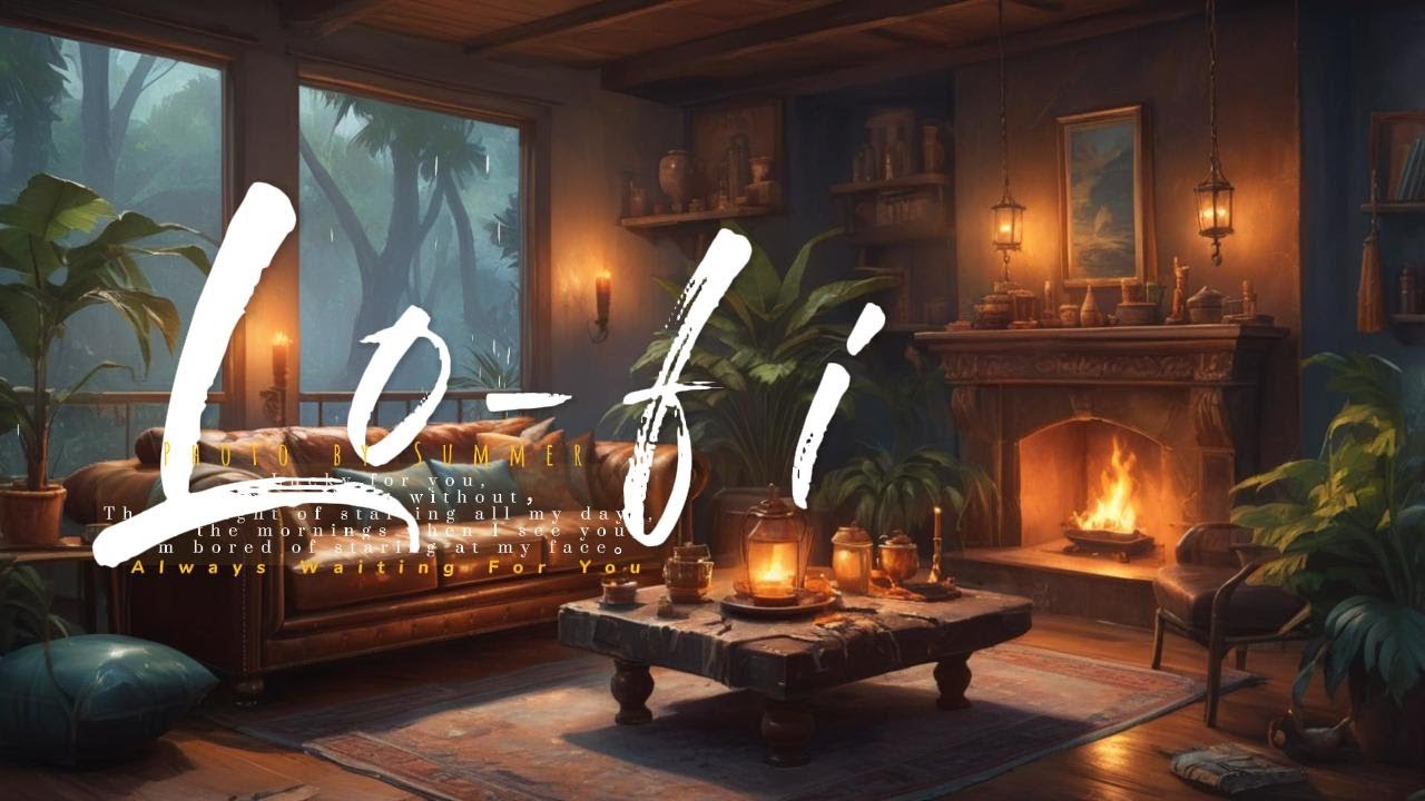 🎧✨ Custom Lofi Hip Hop: AI-Created Relaxing Music Journey -- Forest Rain Sounds ✨🎧