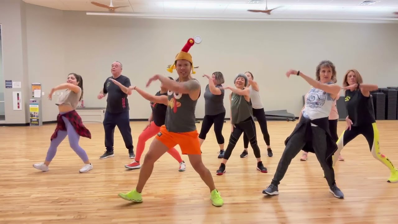 Gobble Gobble Turkey Wobble - Zumba