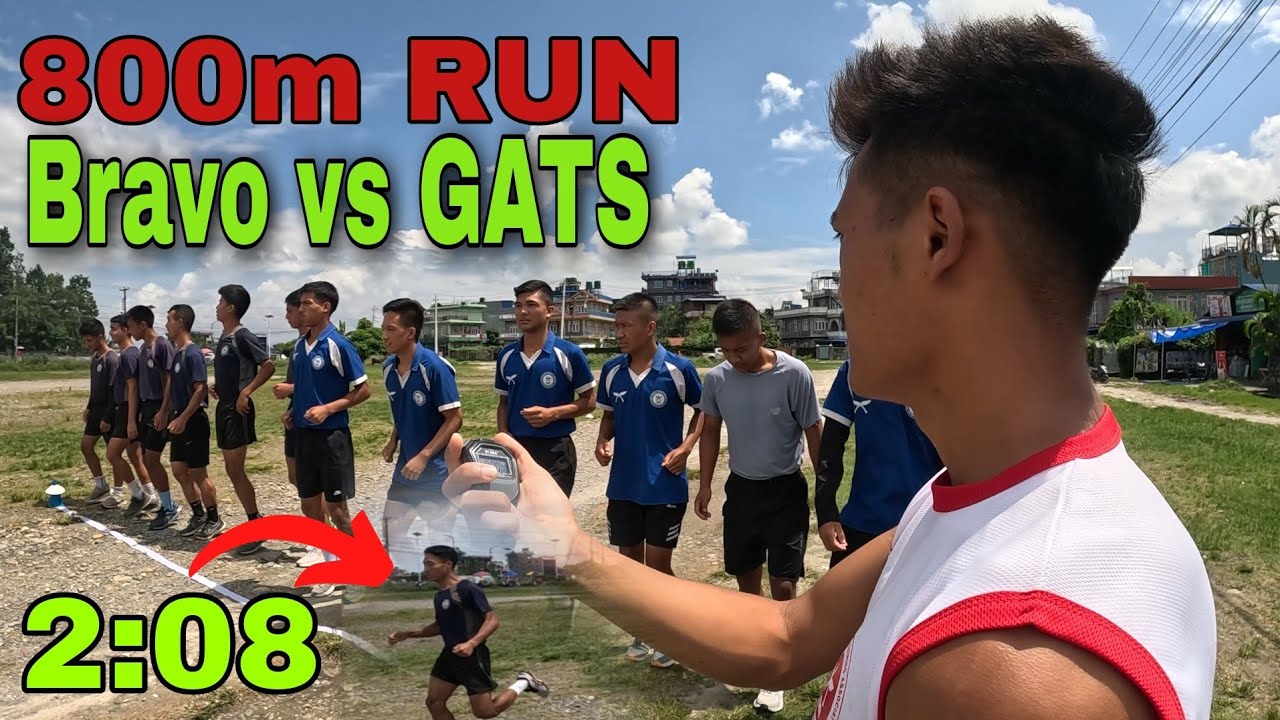 800m Run Contest between two training centres II#bravo #gats #britisharmy #singaporepolice #RI-24