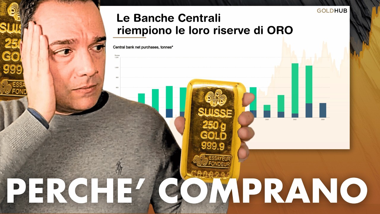 Un LINGOTTO d'ORO costa $1 Milione: ti Spiego che SUCCEDE al prezzo