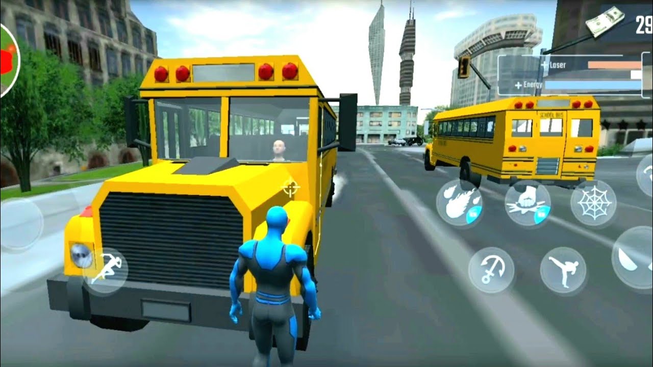 Spider Fighting:Rope Hero City Crime Simulator - Fun at New York City - Android Gameplay.