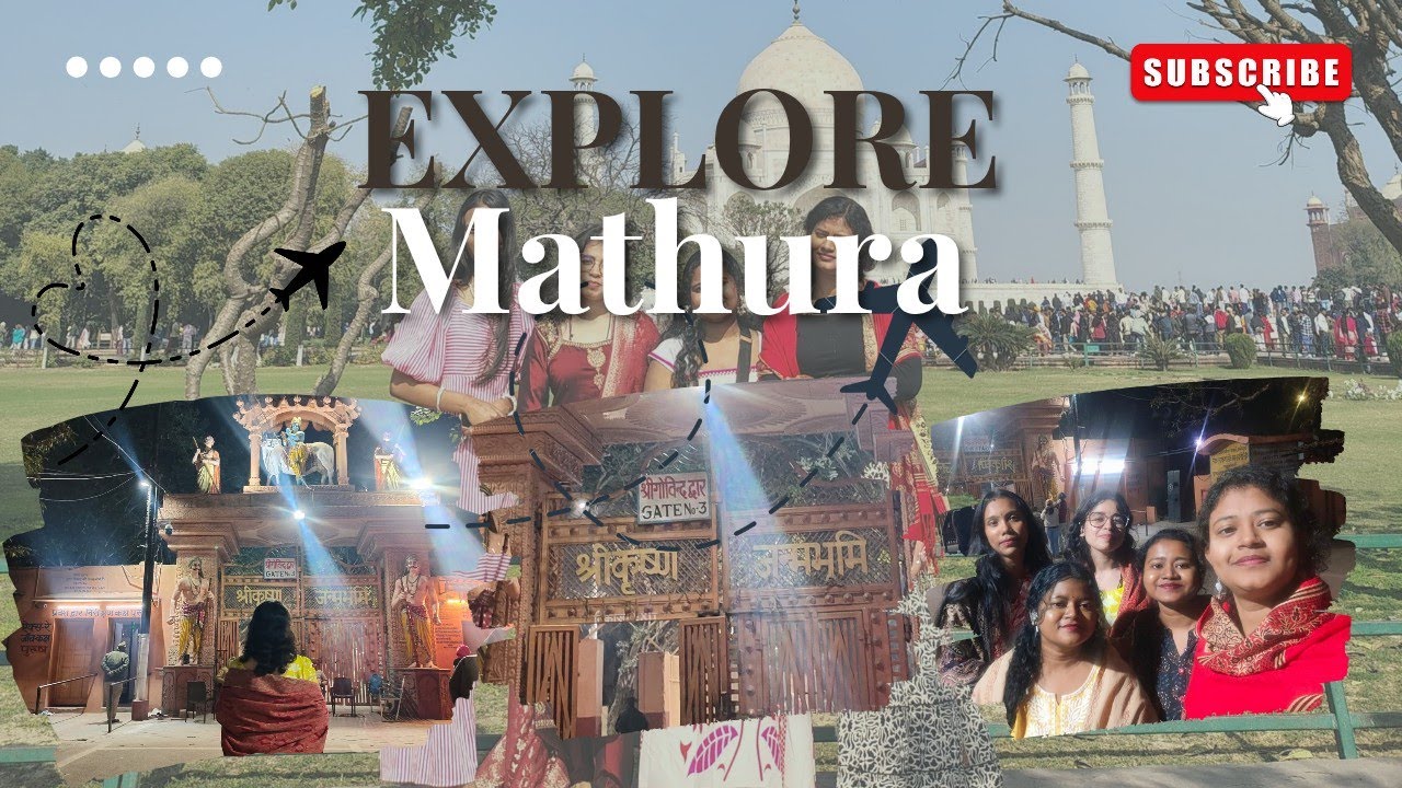 //SERIES 1// BEGINNING OF OUR DIVINE CHAPTER 🦚🪷 #mathura#minivlog#love#trending #subscribe#travel 