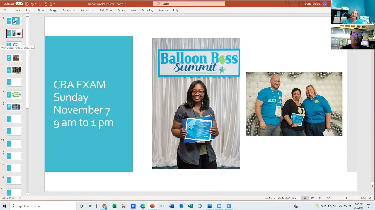 Tips to completing your CBA, Certified Balloon Artist Exam | Balloon Boss Mastermind | Balloon Coach