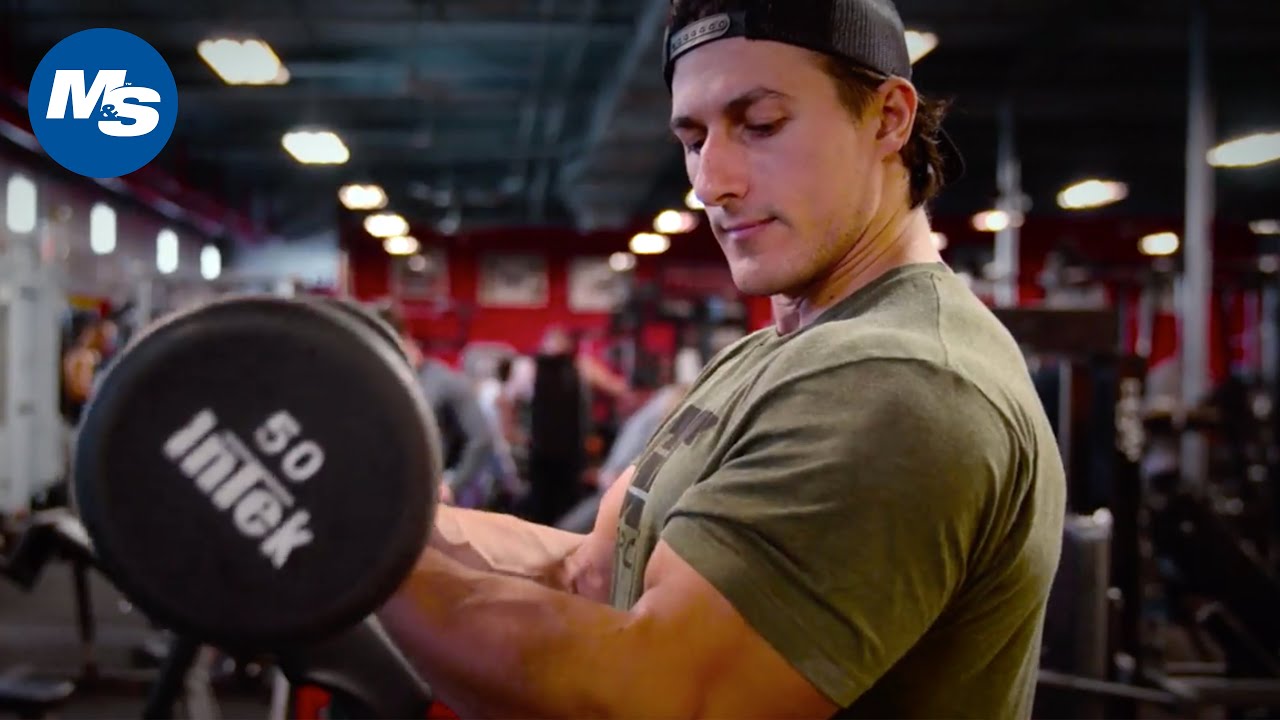 Sadik Hadzovic's 3 Tips for Better Bicep Contractions 💪