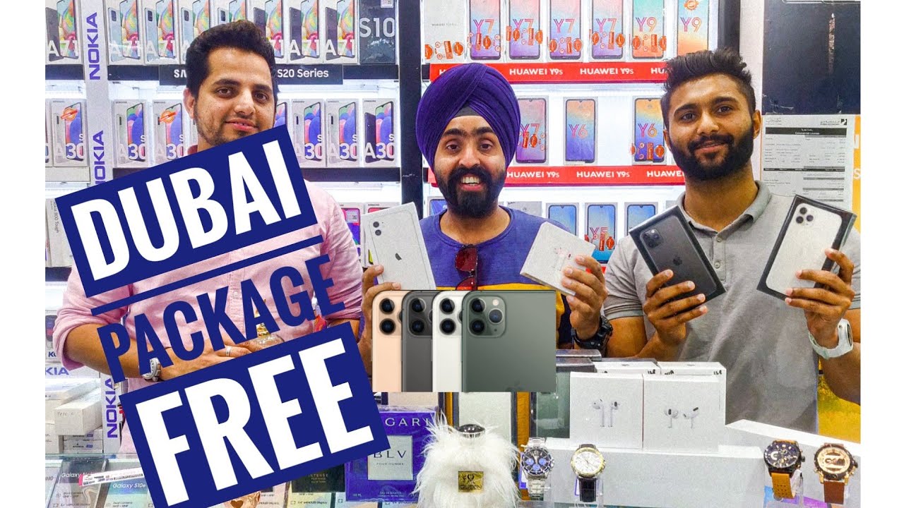 DUBAI PACKAGE FREE ON PURCHASE OF iPhone 🙄🤔😬 #damansethi