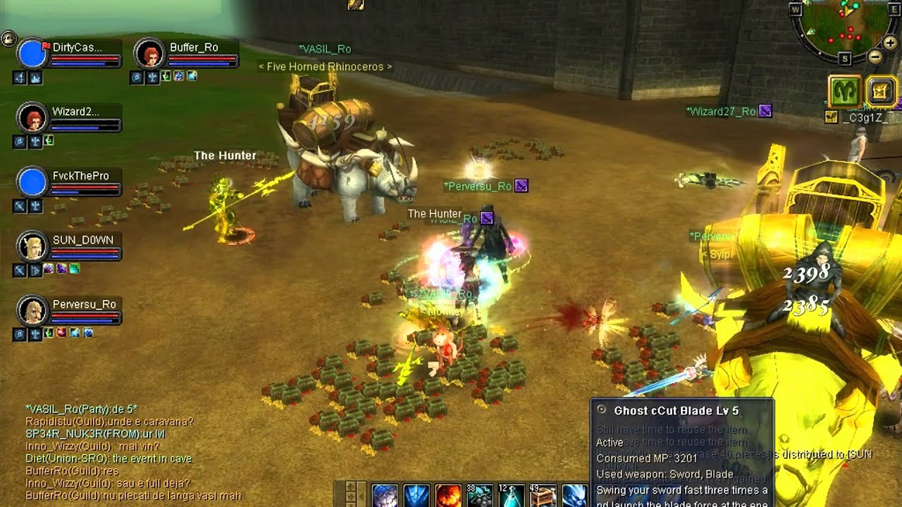 Silkroad GM Server Trade Event on Greece