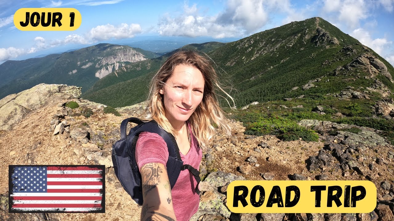 MINI ROAD TRIP ET  RANDONNÉE AUX ÉTATS -UNIS ! JOUR 1