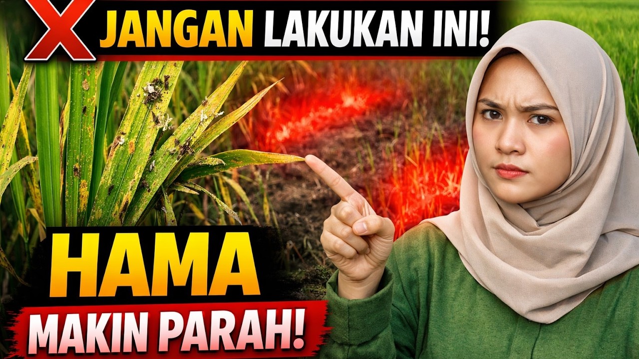 Jangan Lakukan Ini! Kesalahan Petani Saat Tanda Hama Muncul (Bisa Bikin Gagal Panen!)