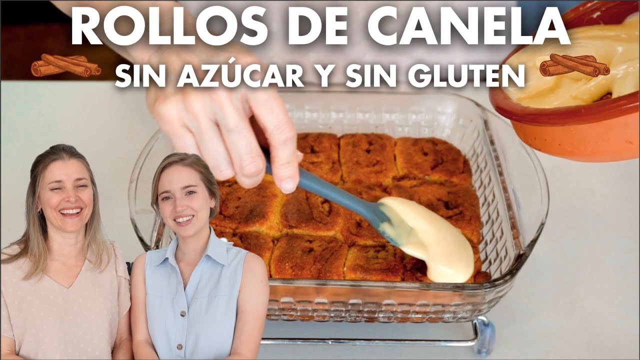 Probando FAMOSA Receta de ROLLOS DE CANELA - ¡SIN AZUCAR Y SIN GLUTEN!