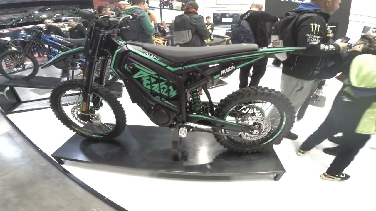 EICMA Milan 2023 Electric Snapshot - Talaria Dragon 28kw 68mph ebike - 4k : Green-Mopeds.com