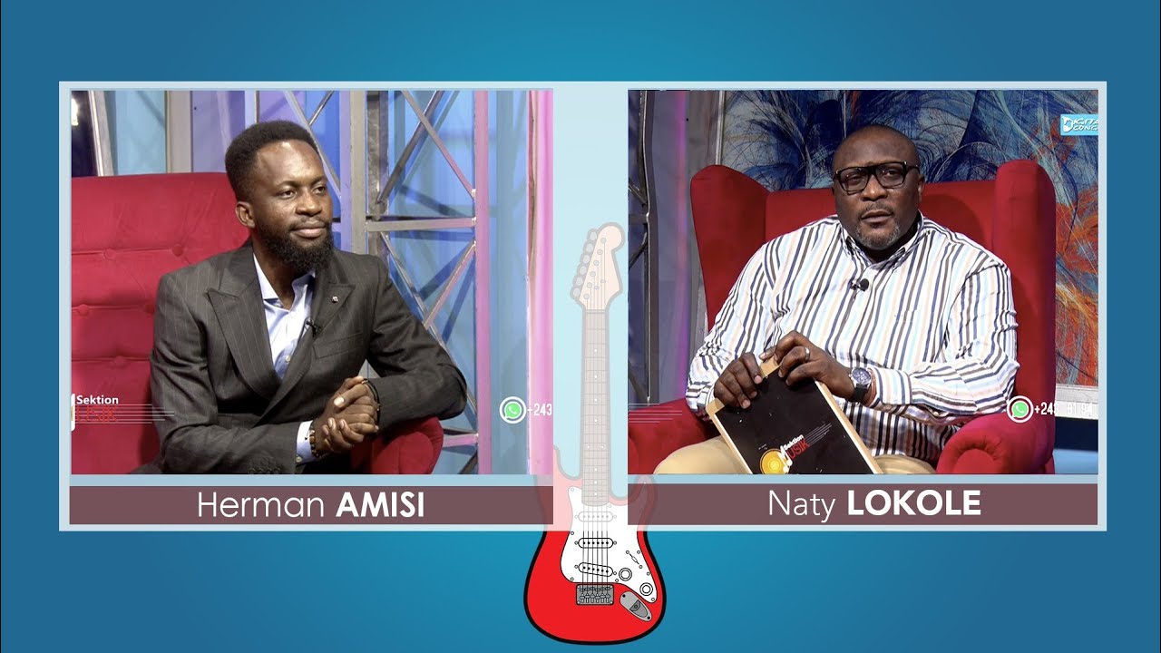 *Herman Amissi (Daddy)  surveille l'audimat avec Naty LOKOLE*
