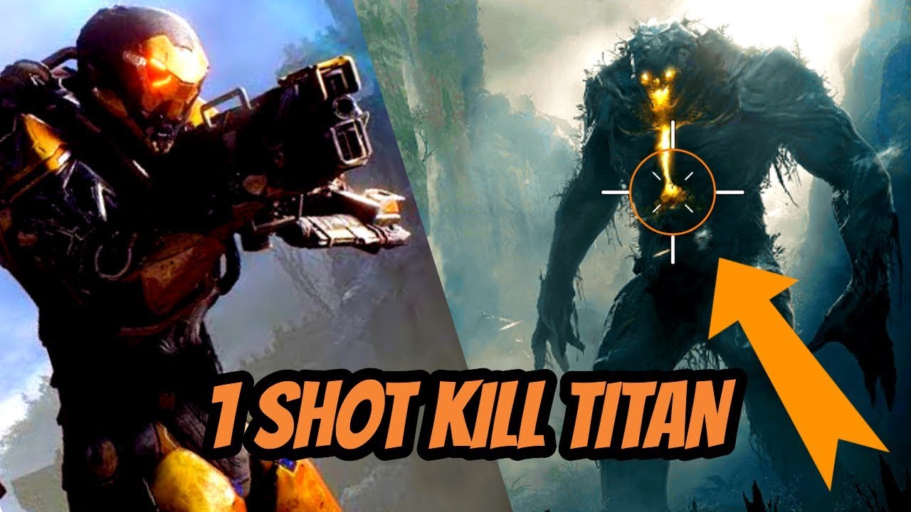 EPIC TITAN 1 SHOT KILL (Ranger Javelin main gameplay) - Anthem