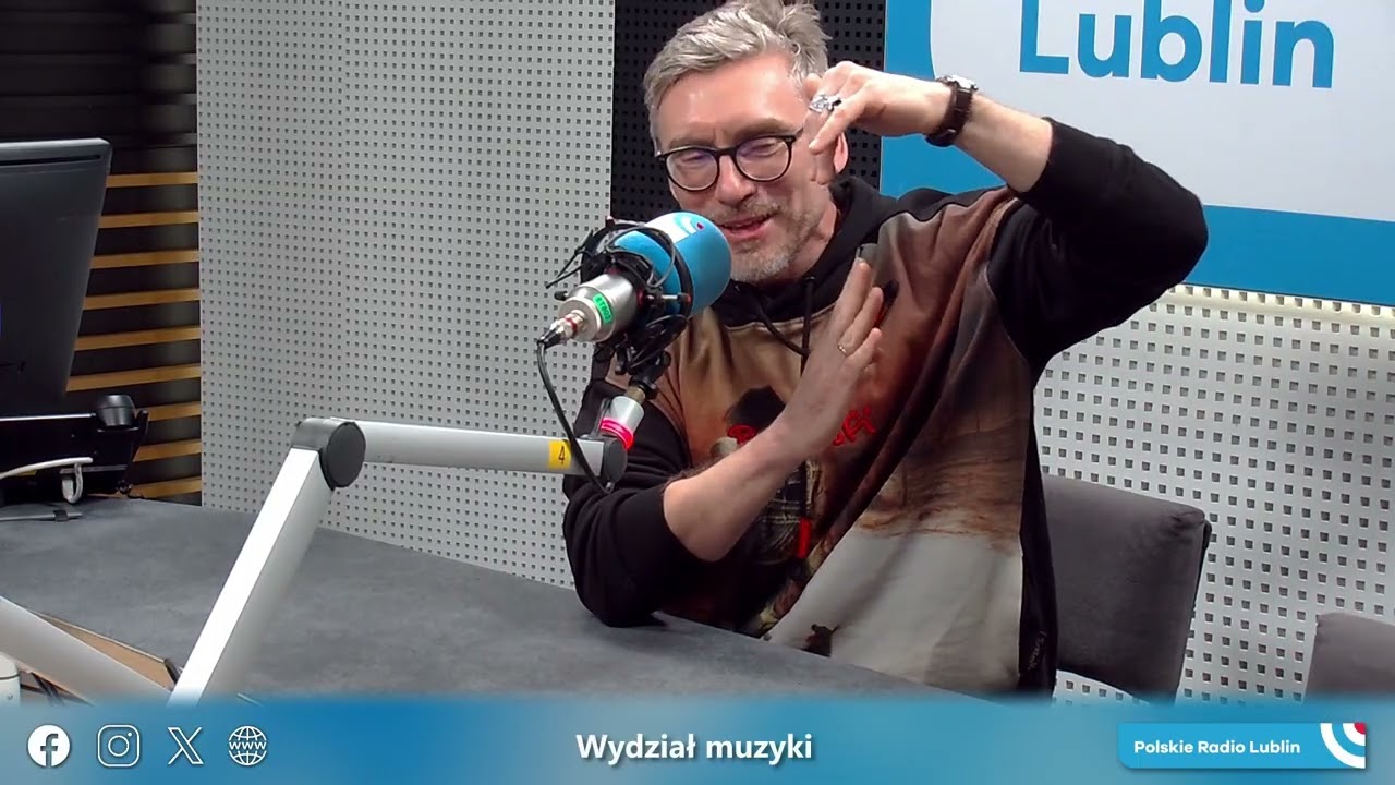 Wirtuoz basu odwiedził Radio Lublin