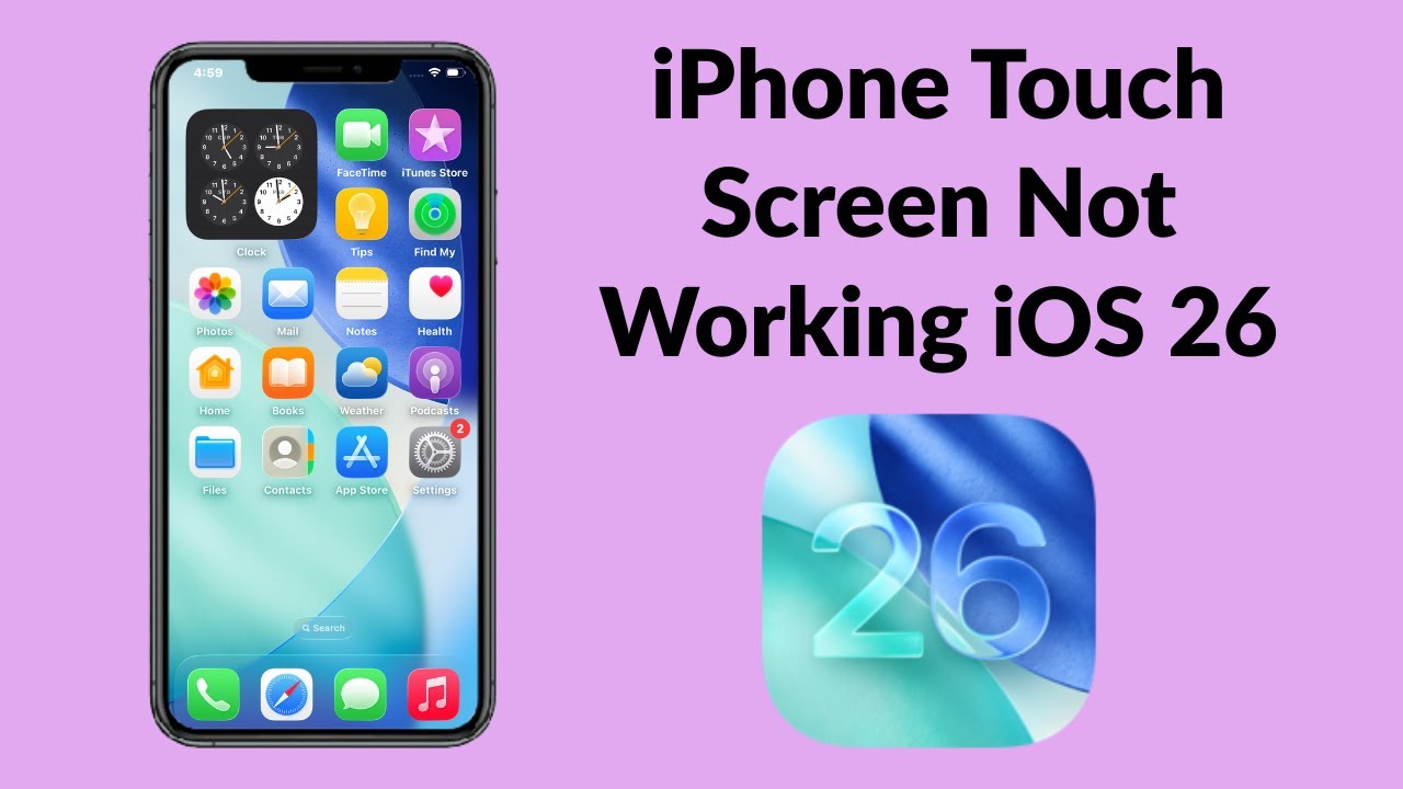 Сенсорный экран iPhone не работает после обновления iOS 26