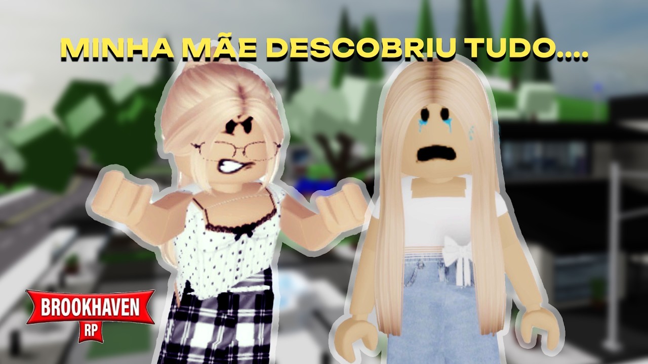 A Minha Mãe Descobriu a Briga na Escola… Deu Tudo Errado! #brookhavenrp #roblox