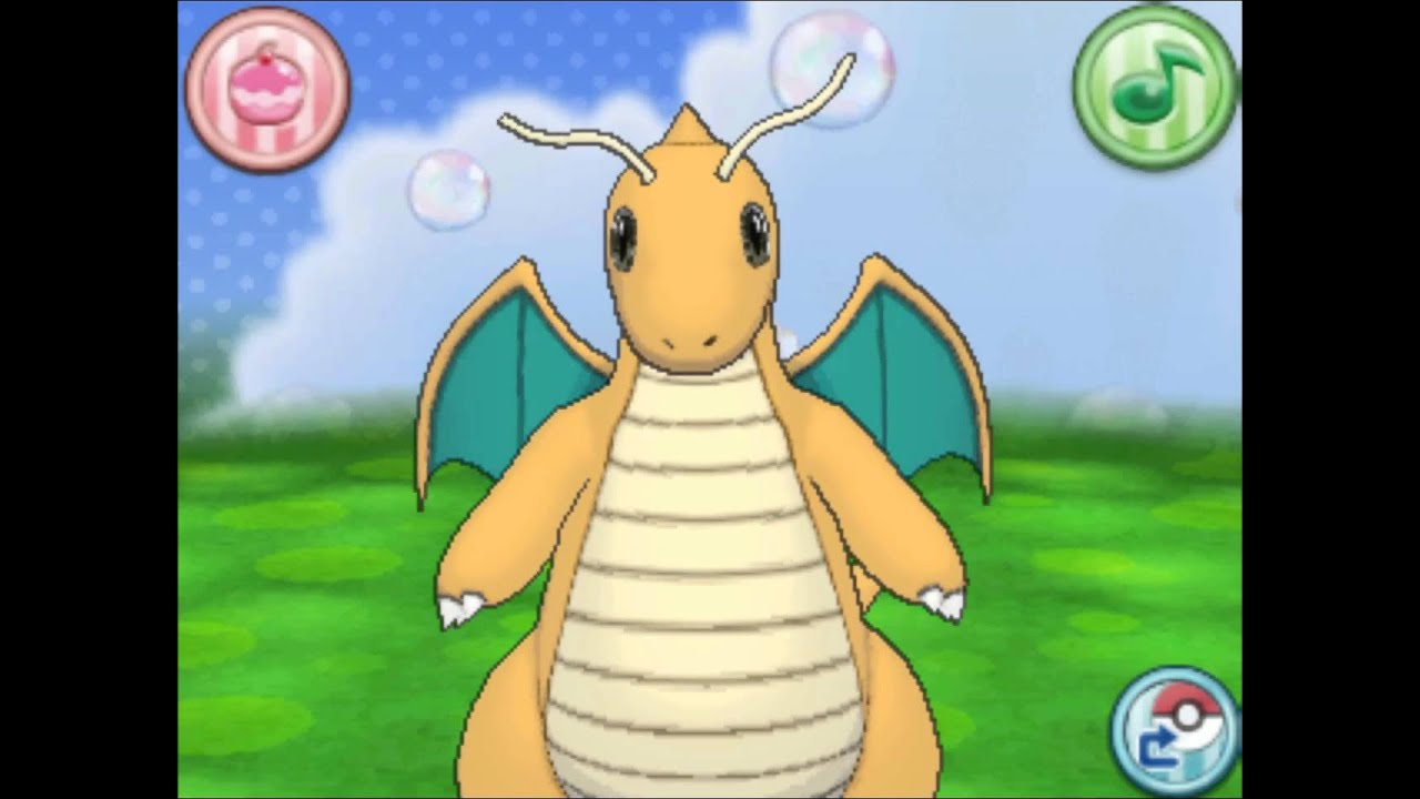 Pokemon Amie: Dragonite