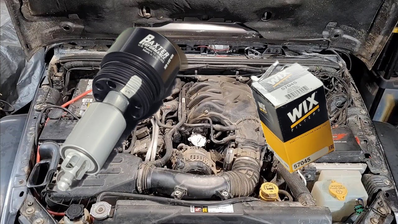 Установка адаптера масляного фильтра Baxter Performance и последующее обслуживание в течение 1 не...