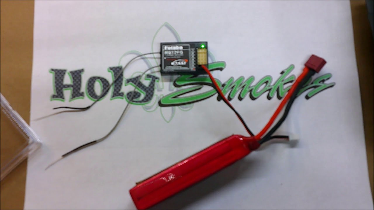 Bind Futaba Radio and Servo Setup