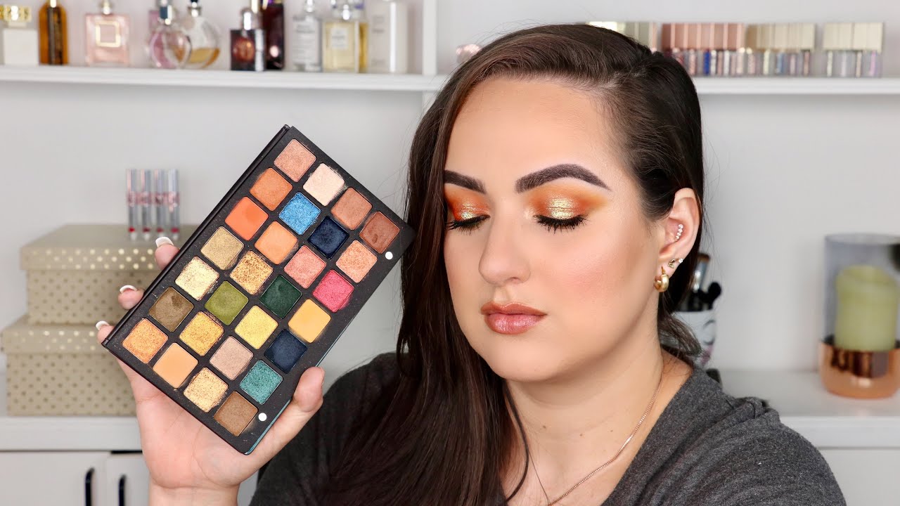 Natasha Denona Metropolis Eyeshadow Palette Swatches, First Impressions & Fall Tutorial! |Patty