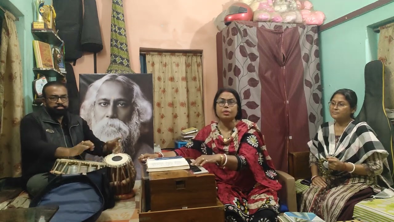 Aaji mone mone lage hori / আজি মনে মনে লাগে হরি /Nazrul Geeti/ নজরুল গীতি by Pratima  Saha Das 
