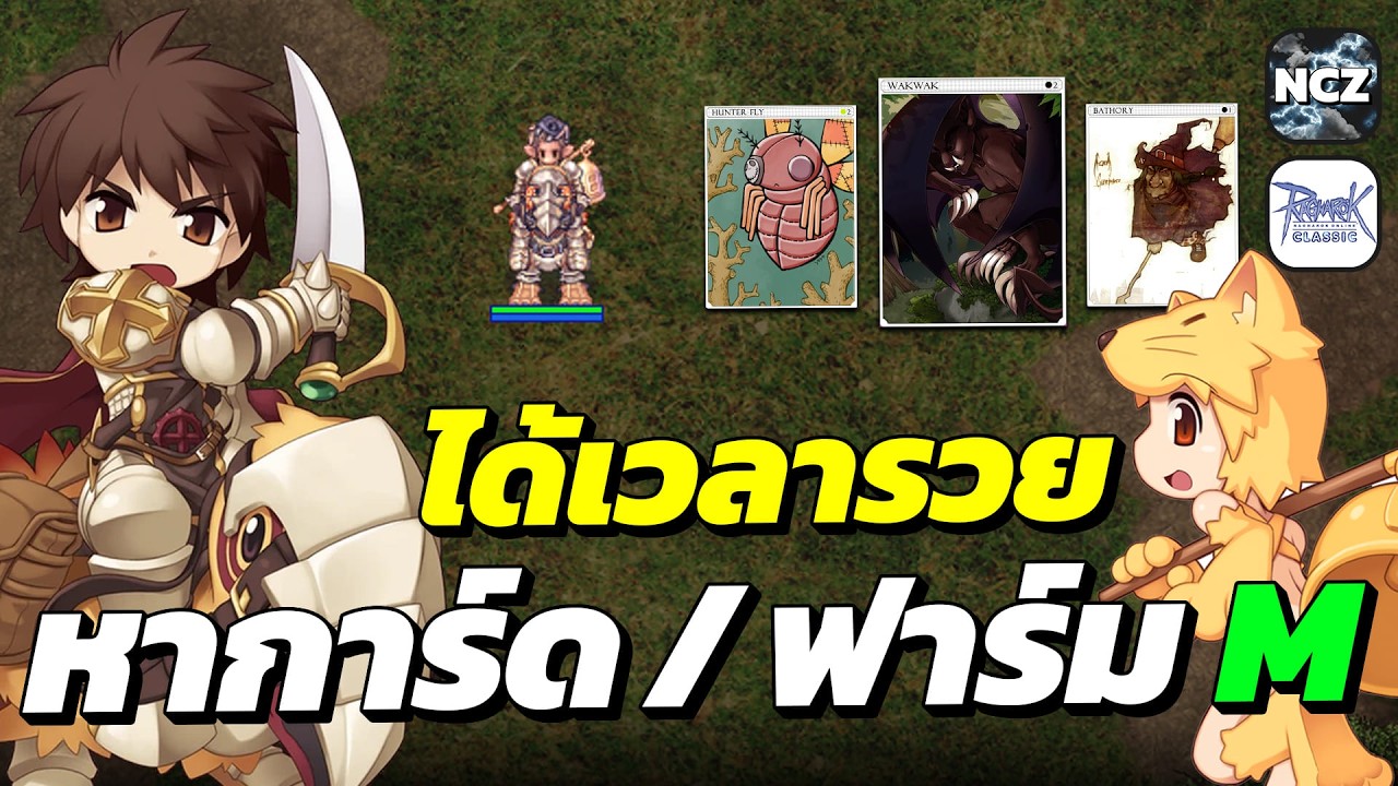 ได้เวลารวย! ลุยฟาร์มเงิน M ลองแมพละ 30 นาที / ลุยล่าการ์ดราคา 400 บาท จะดรอปมั้ยนะ! | ROC EP.748