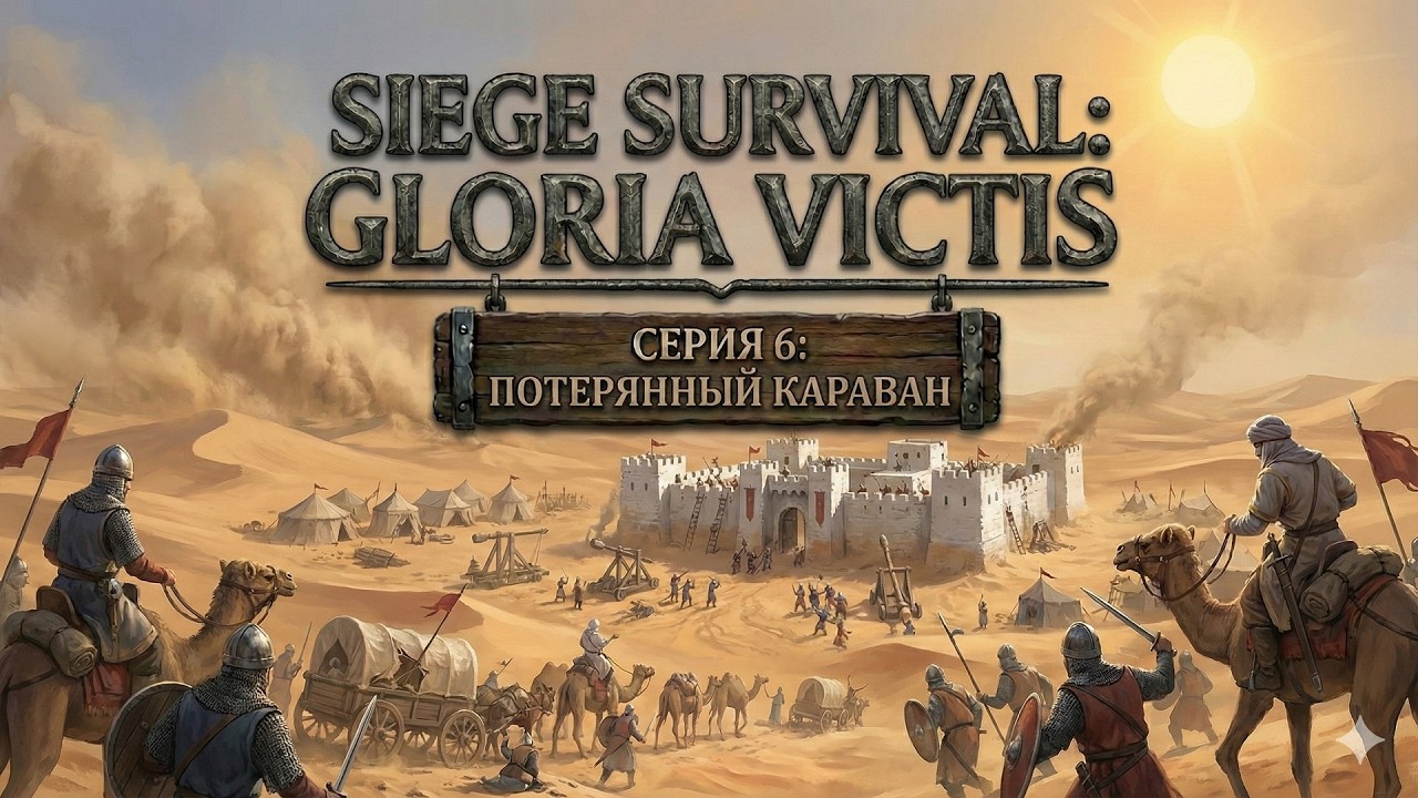 Siege Survival - Gloria Victis. Часть 6. ПОТЕРЯННЫЙ КАРАВАН.