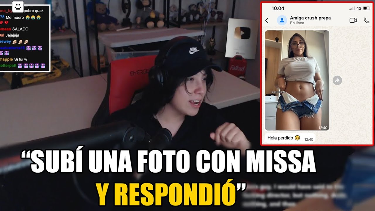 😳 QUACKITY revela que su CRUSH de la preparatoria LE MANDÓ un mensaje AÑOS DESPUÉS (lo ignoraba) 🤨😂