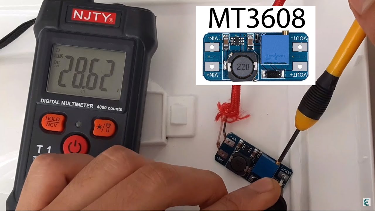 Повышающий регулятор напряжения MT3608 2A - полное тестирование и эксплуатация.