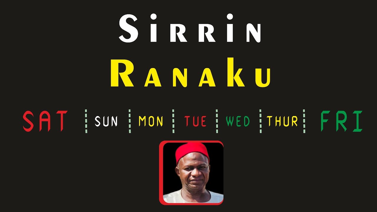 SIRRIN RANAKU (جمعة و أيّام نحس)