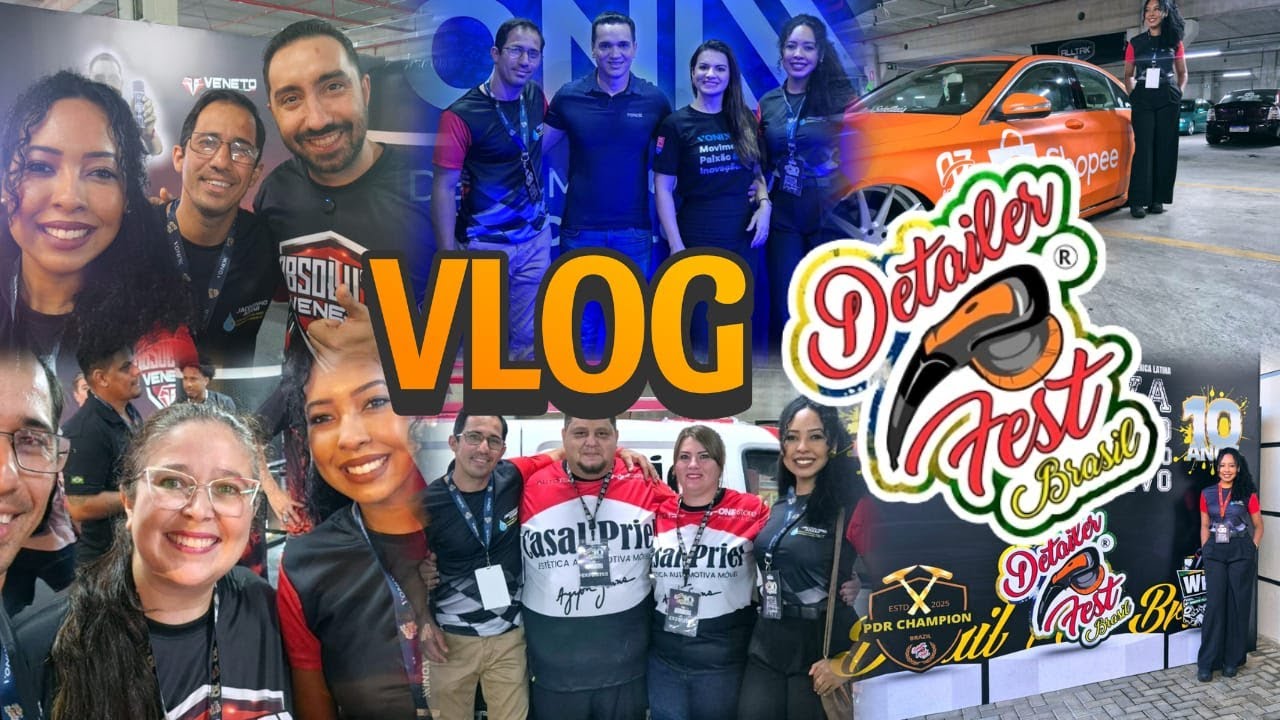 🎥 [VLOG] DETAIL FEST BRASIL 2025 | Fui na Maior Feira de Estética Automotiva da América Latina 🚘