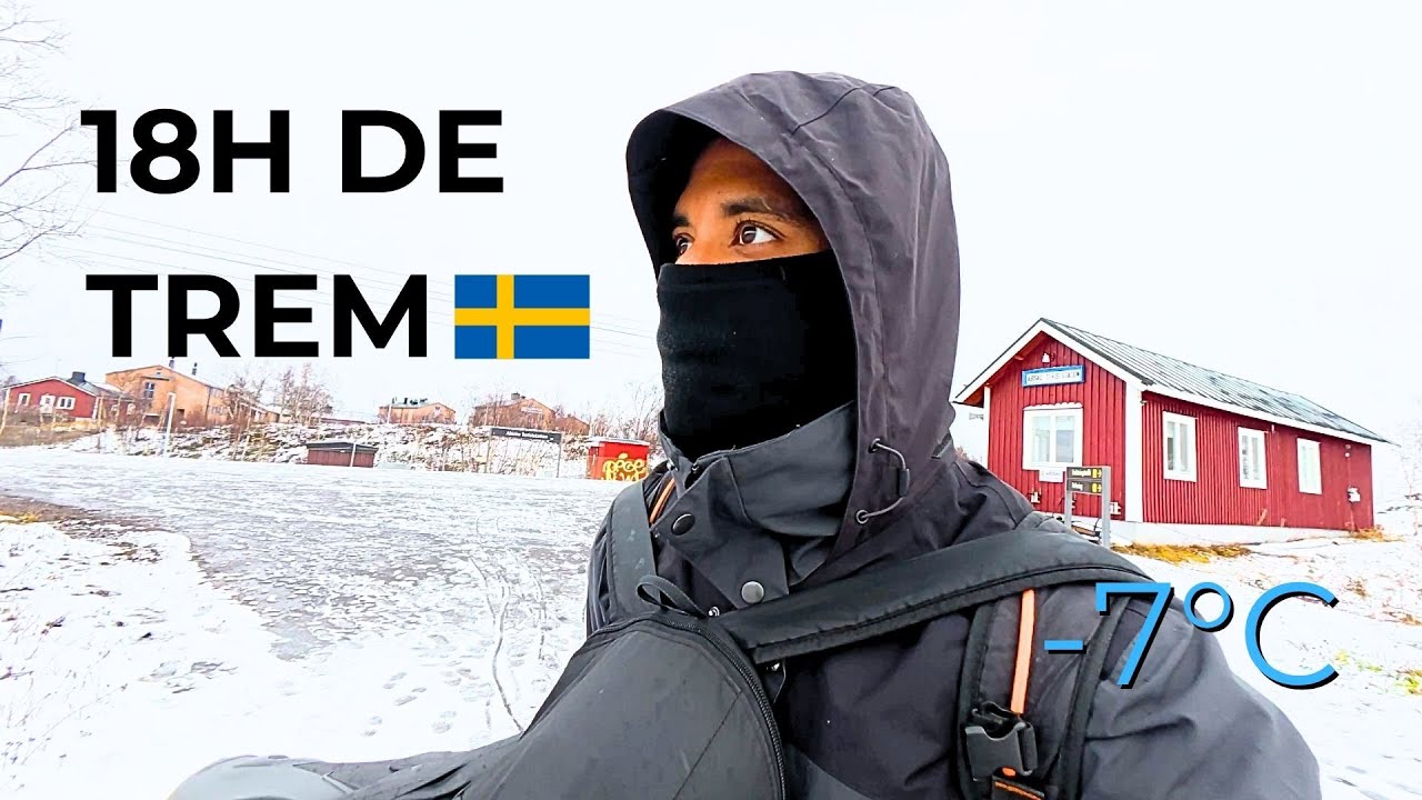 Cheguei no EXTREMO norte da Su&eacute;cia | Abisko 🇸🇪