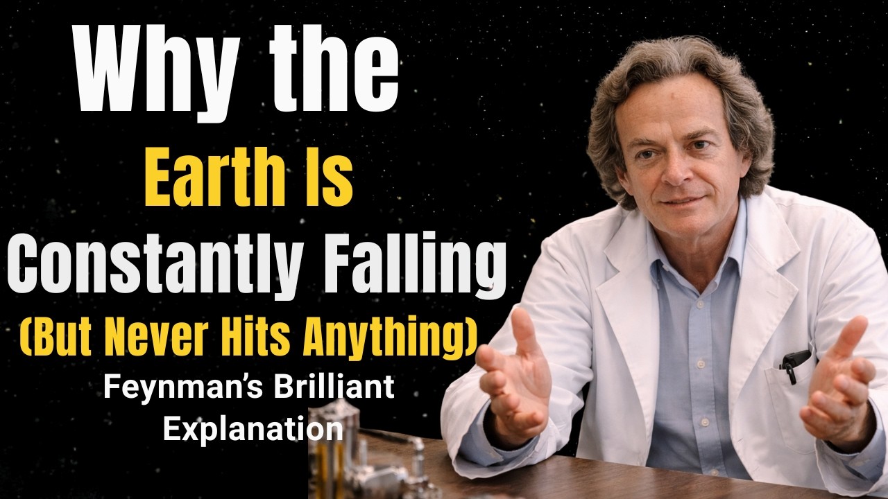 Why the Earth Is Constantly Falling (But Never Hits Anything) | Feynman’s Brilliant Explanation