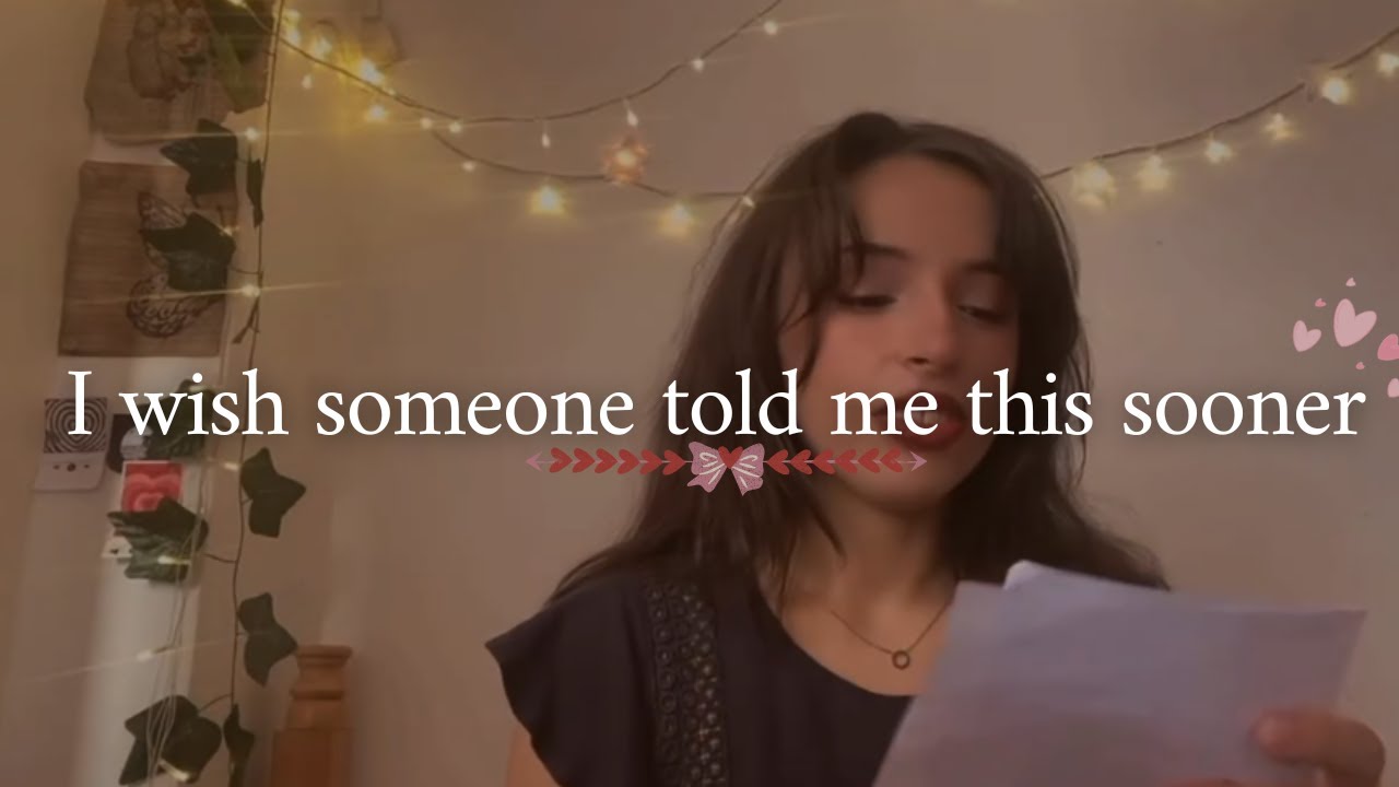 What Every Teen Needs to Hear | Life Advice I Wish I Knew Sooner !