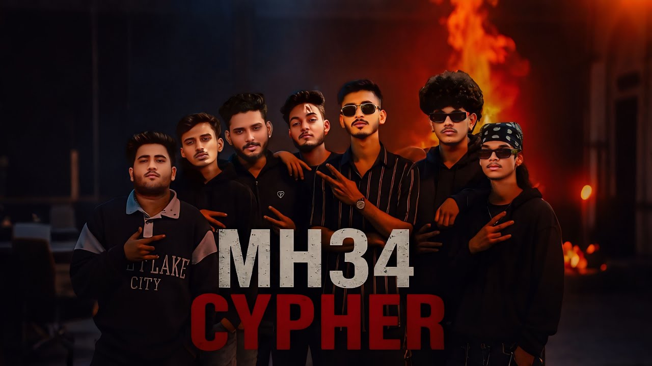 MH34 (Cypher) | Official Music Video | Chandrapur Rap Scene 🔥 #chandrapurhiphop
