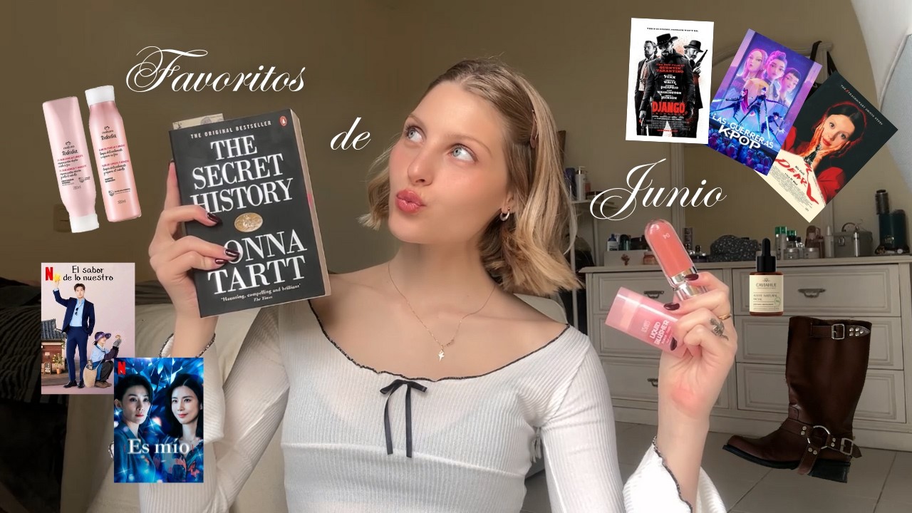 Favoritos de junio (skincare, películas, libros, series, ropa, maquillaje, etc)