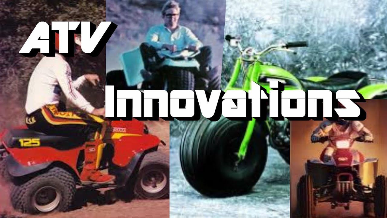 ATV HISTORY- INNOVATIONS Honda ATC90 Suzuki LT125 Polaris Trail Boss Yamaha Grizzly 700!