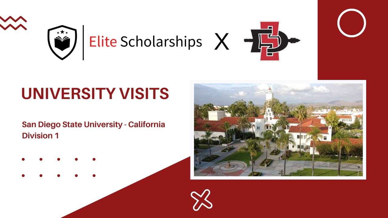 San Diego State (SDSU) - University Visit 2022 - Elite Scholarships