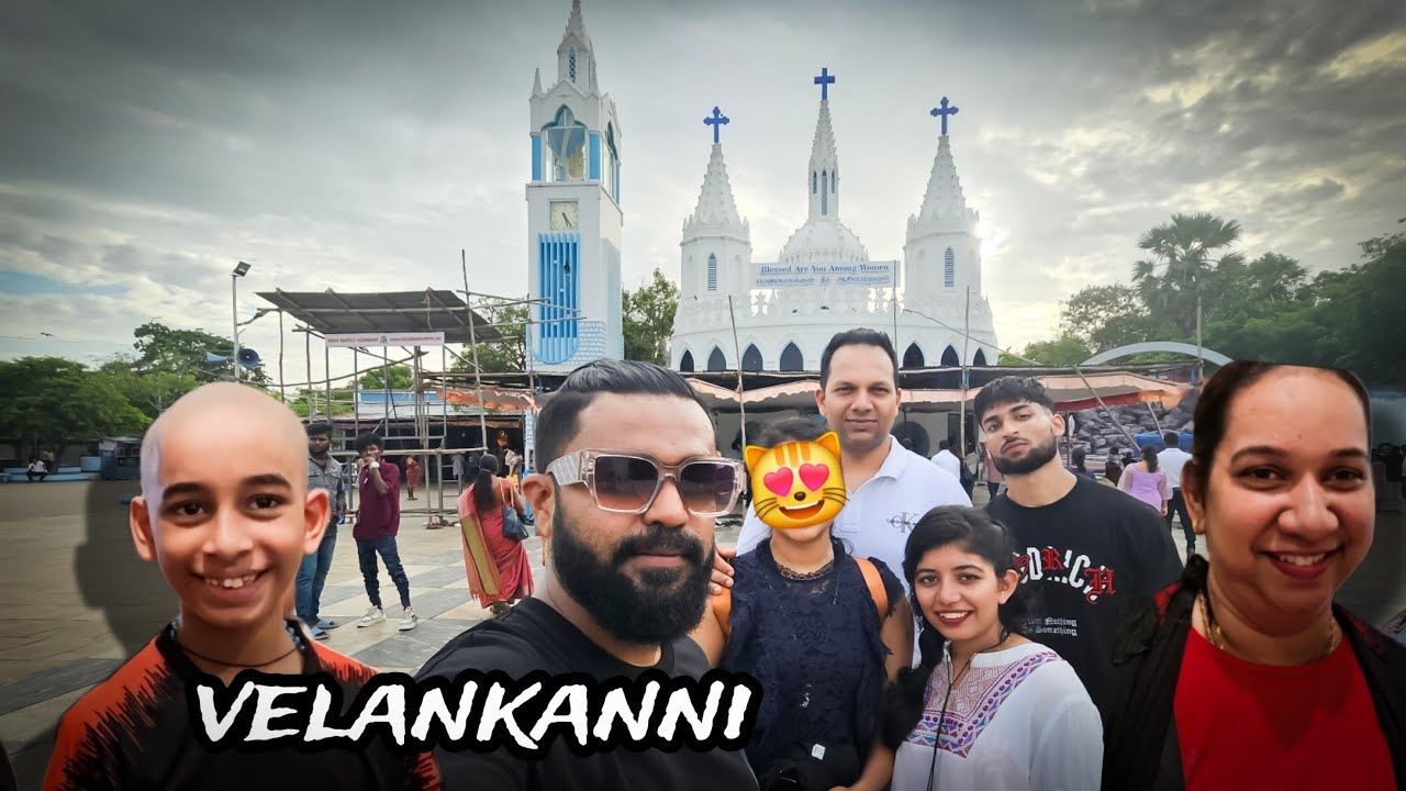 velankanni church is so big 🥰 / met alot subscribers/ Konkani vlog goa