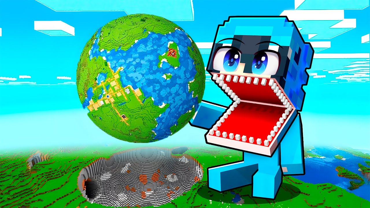 Minecraft'ta Lia'nın GİZLİ D&uuml;nyasını Yedim...