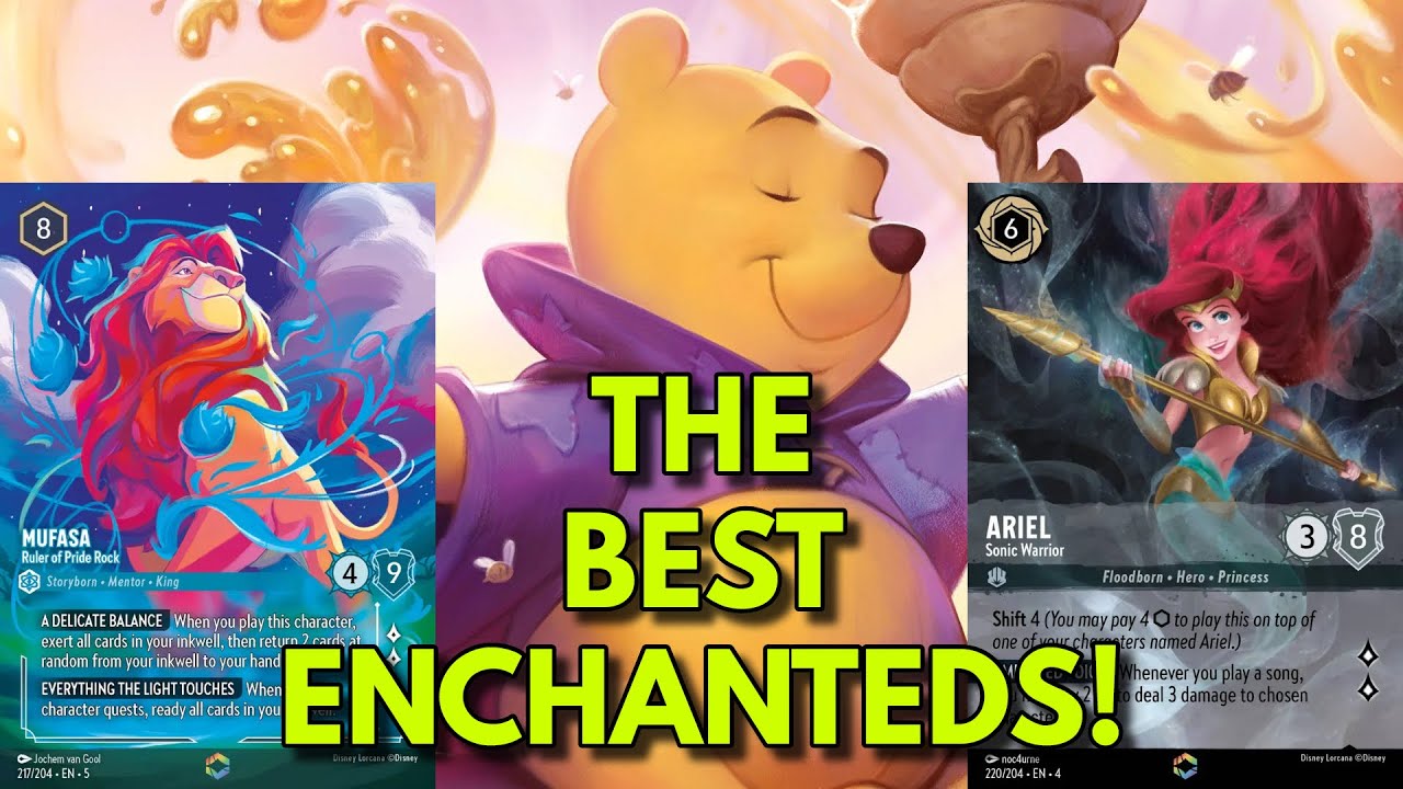 Enchanted Tier List for Disney Lorcana!