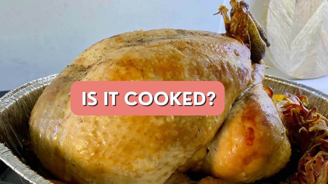 4 EASY ways to check your Turkey is cooked & how to avoid overcooking it!