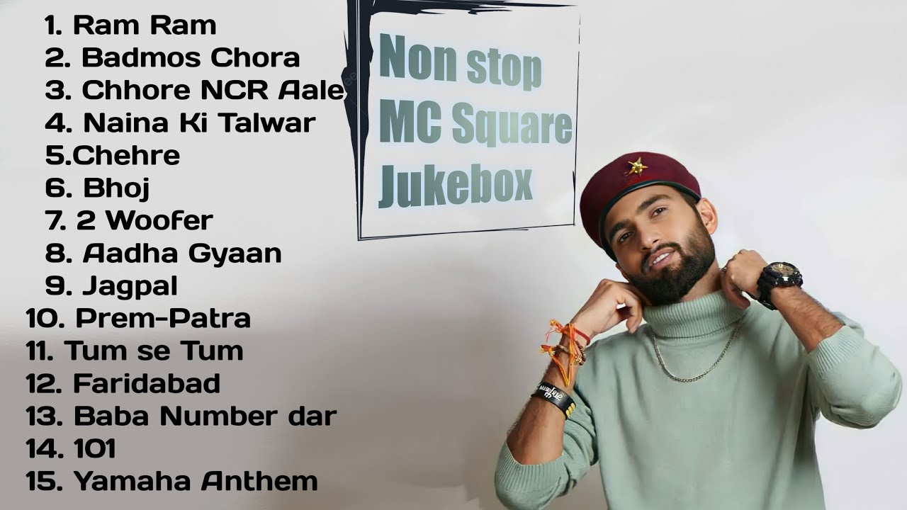 Mc Square All Songs (Playlist) | Ram Ram | Badmos Chora | Naina Ki Talwar | Chehre | Hustle 2.0