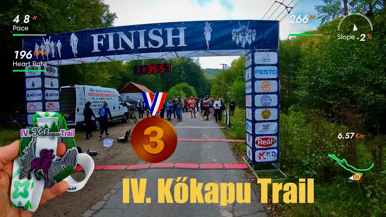 Kőkapu Trail 2025 | 6 km hegyi futás POV | Korosztály 3. hely 🥉