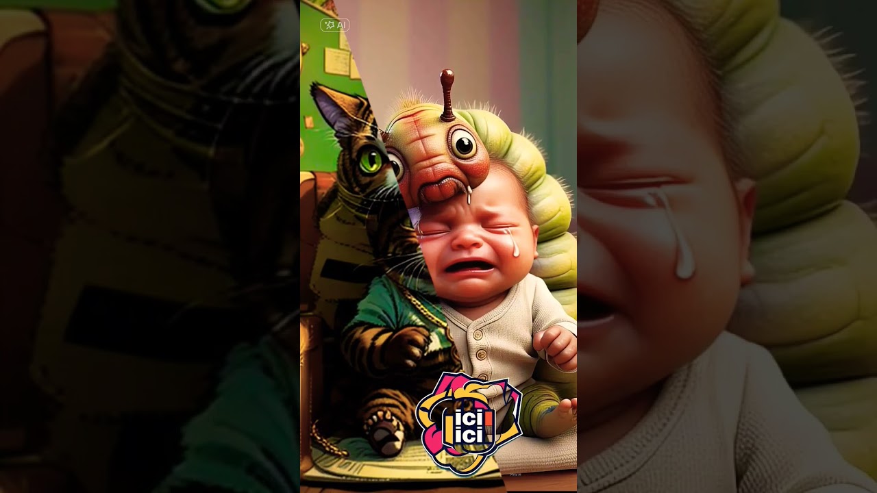 Evolution baby: cat