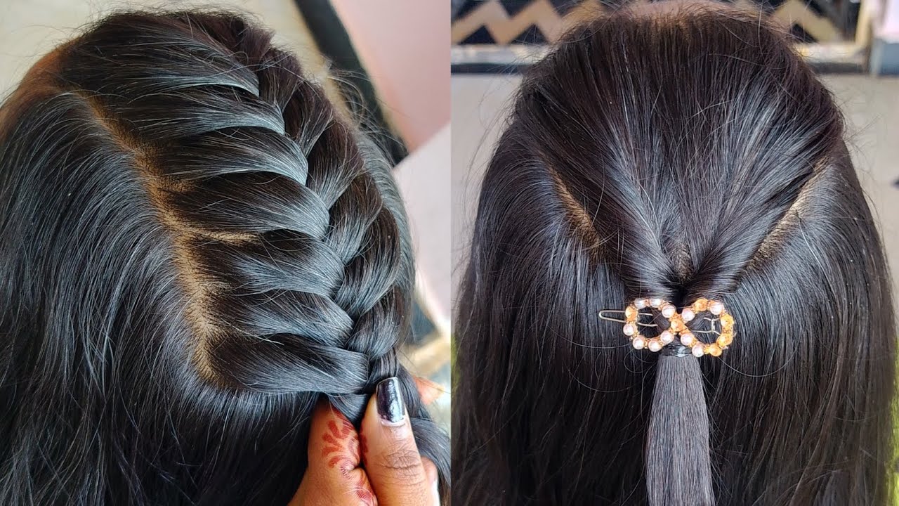 Daily Using 2 Different Hairstyle For girls_Most Amazing Hairstyle_ Easy Unique Hairstyle #hairstyle