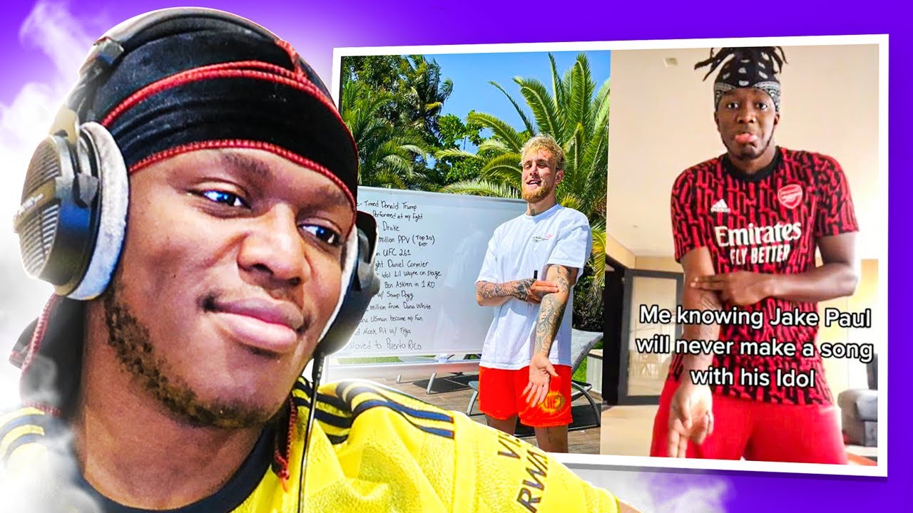Jake Paul's Tiktok at me was...