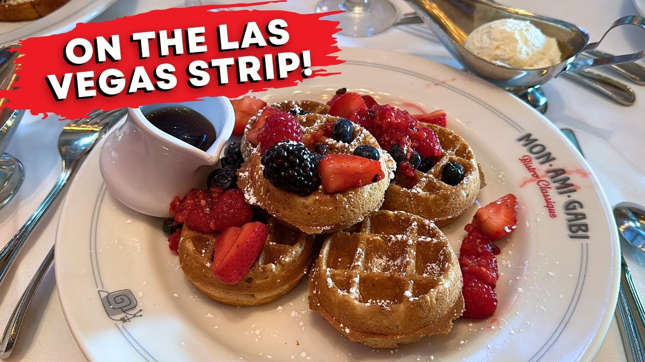 Our Breakfast Experience at Mon Ami Gabi in Paris Las Vegas!
