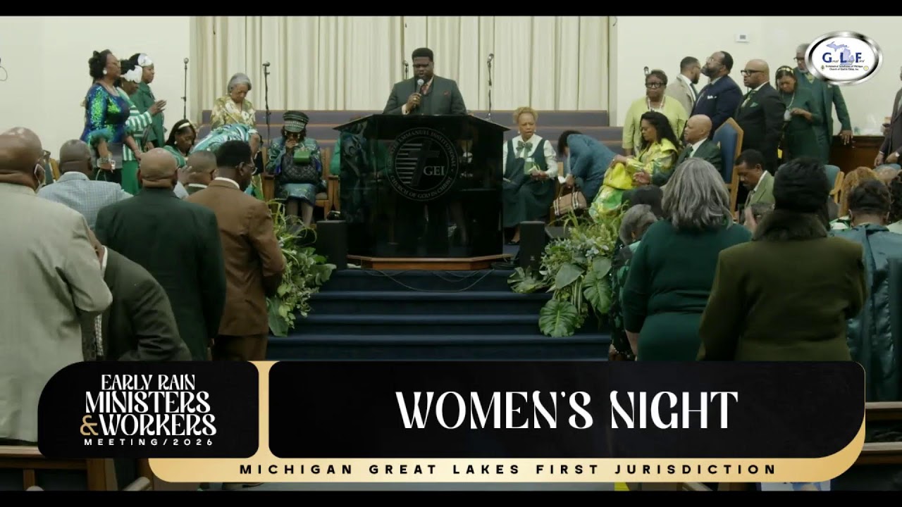 GLF Early Rain Women's Day : Speaker Jurisdictional Supervisor Mother Danne M. Bogan