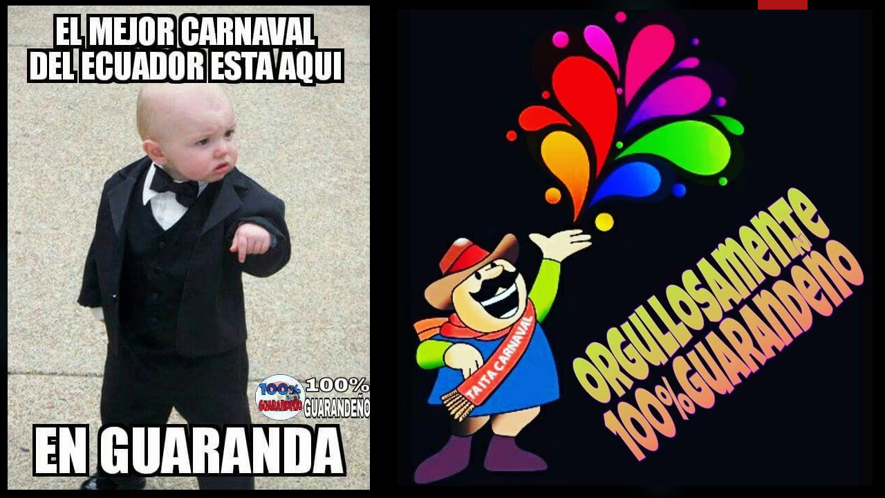 Rumbo a España Carnaval de Guaranda.