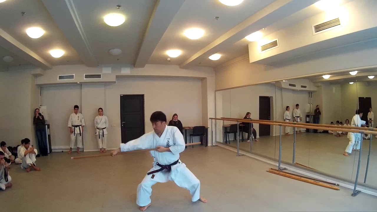 Sakugawa no kun dai / Masashi Taira 6 dan / Ryukyu Kobudo Hozonkai  / seminar in Moscow